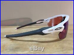 New! Oakley Radar EV Pitch Sunglasses Polished White Prizm Golf Lens OO9211-05