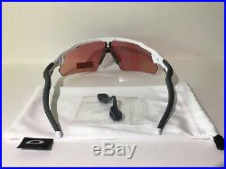 New! Oakley Radar Ev Pitch Sunglasses Polished White Prizm Golf OO9211-05