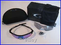 New Oakley Radarlock Path Sunglasses Polished Black Golf Prizm OO9181-42