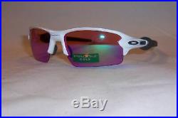 New Oakley Sunglasses FLAK 2.0 OO9295-06 WHITE/PRIZM GOLF AUTHENTIC 9295