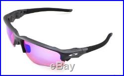 New Oakley Sunglasses Flak Draft Steel withPrizm Golf #9373-0470 In Box Asian Fit