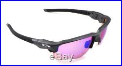 New Oakley Sunglasses Flak Draft Steel withPrizm Golf #9373-0470 In Box Asian Fit