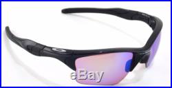 New Oakley Sunglasses Half Jacket 2.0 XL Polished Black withPrizm Golf #9154-49