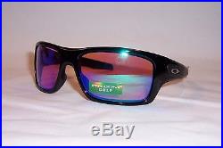 New Oakley Sunglasses TURBINE OO9263-30 POLISHED BLACK/PRIZM GOLF AUTHENTIC 9263