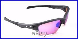 New Oakley Sunglasses Youth Quarter Jacket Steel withPrizm Golf #9200-1961 In Box