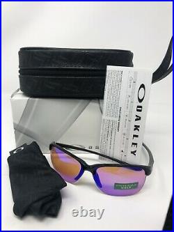 New Oakley Womens Unstoppable OO9191-1565 Sunglasses Polished Black Prizm Golf