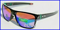 OAKLEY Crossrange ASIAN FIT Sunglasses Polished Black/Prizm Golf NEW OO9371-1257