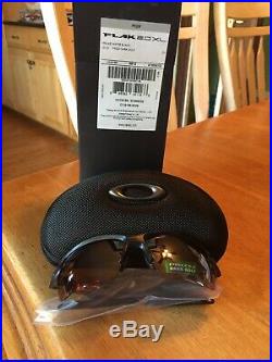 OAKLEY Flak Jacket 2.0 XL OO9188-9059 Matte Black withPrizm Dark Golf Sunglasses
