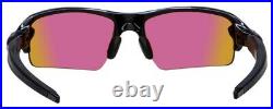 OAKLEY Flak Jacket (A) Sunglasses Polished Black/ Prizm Golf Lens OO9112-01