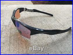 OAKLEY HALF JACKET 2.0 XL 9154-49 Polished Black/Prizm Golf Sunglasses BRAND NEW