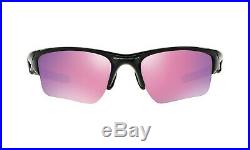 OAKLEY HALF JACKET 2.0 XL Sunglasses OO9154-49 Polished Black With Prizm Golf Lens