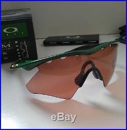 OAKLEY M FRAME 1.0 JOKER GREEN with VENTED HEATER Vr28 Golf Sunglasses mumbo mag