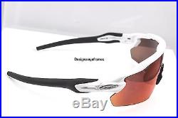 OAKLEY OO 9211-04 RADAR EV PITCH Sunglasses Polished White / Prizm Golf NWC