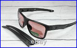 OAKLEY OO9361 17 Crossrange Matte Black Prizm Dark Golf 57 mm Men's Sunglasses