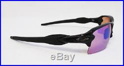OAKLEY Prizm Golf Flak 2.0 XL Polished Black / Prizm Golf Sunglasses OO9188-05