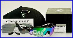 OAKLEY RADARLOCK PATH SUNGLASSES Black/Silver-Prizm Golf+Slate Iridium OO9181-42