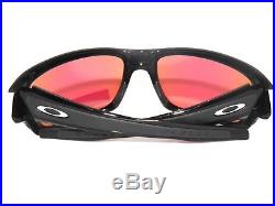 OAKLEY TURBINE 9263-30 POLISHED BLACK PRIZM GOLF SunglasseS