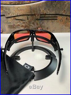OAKLEY TURBINE Sunglasses RARE NEW Polished Black/Prizm Golf OO9368-0557 NPI