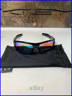 OAKLEY TURBINE Sunglasses RARE NEW Polished Black/Prizm Golf OO9368-0557 NPI