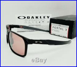 OAKLEY polished black PRIZM DARK GOLF PORTAL X OO9460-0259 sunglasses! NEW