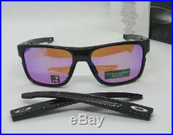 OAKLEY polished black PRIZM GOLF CROSSRANGE OO9361-0457 sunglasses! NEW