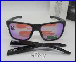 OAKLEY polished black PRIZM GOLF CROSSRANGE OO9361-0457 sunglasses NEW IN BOX