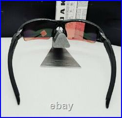 OAKLEY polished black PRIZM GOLF FLAK 2.0 (Asia fit) OO9271-09 sunglasses NEW