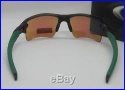 OAKLEY polished black PRIZM GOLF FLAK 2.0 XL OO9188-7059 sunglasses NEW IN BOX