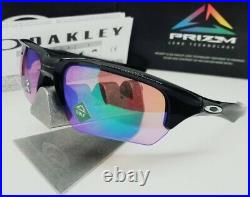 OAKLEY polished black PRIZM GOLF FLAK BETA OO9372-05 (A) sunglasses NEW IN BOX
