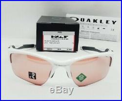 OAKLEY polished white PRIZM DARK GOLF HALF JACKET 2.0 XL OO9154-63 sunglasses