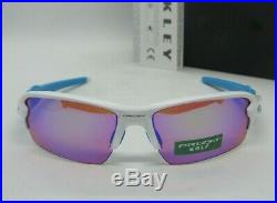OAKLEY polished white PRIZM GOLF FLAK 2.0 OO9271-17 (AF) sunglasses! NEW