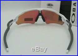OAKLEY polished white PRIZM GOLF RADAR EV OO9275-12 (AF) sunglasses NEW IN BOX