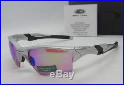 OAKLEY silver PRIZM GOLF HALF JACKET 2.0 XL OO9154-6062 sunglasses NEW IN BOX
