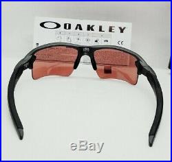 OAKLEY steel PRIZM DARK GOLF FLAK 2.0 XL OO9188-B2 sunglasses NEW IN BOX