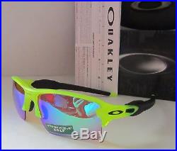 OAKLEY uranium PRIZM GOLF FLAK JACKET 2.0 XL OO9188-11 sunglasses! NEW IN BOX