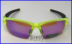 Oakley 009188-11 Flak 2.0 XL Sunglasses Uranium Green Prizm Golf Lens