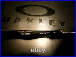 Oakley Badman X Metal Oo6020-04 Plasma W Sapphire Iridium Polarized Sunglasses