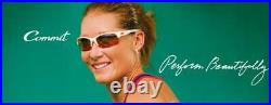 Oakley Commit Sq Sport Wrap Polished White Prizm Golf Sunglasses Oo9086-0262 New
