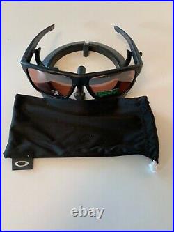 Oakley Crossrange Sunglasses Matte Black With Prizm Dark Golf OO9361-3057