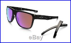 Oakley Crossrange Sunglasses Polished Black Frame Prizm Golf Lens-OO9361-0457