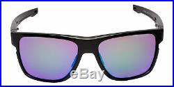 Oakley Crossrange XL OO9360-04-58 Men's Polished Black/Prizm Golf Sunglasses