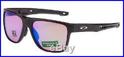 Oakley Crossrange XL Sunglasses OO9360-0458 Polished Black Prizm Golf Lens NIB