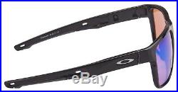 Oakley Crossrange XL Sunglasses OO9360-0458 Polished Black Prizm Golf Lens NIB