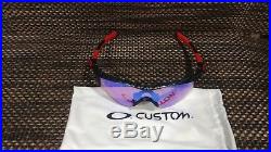 Oakley Custom Carbon Fiber M Frame Prizm Golf Lense Sport Sunglasses NEW