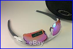 Oakley FLAK 2.0 PRIZM GOLF Polished White/Prizm Golf OO9295-06 Sunglasses