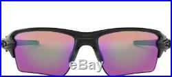 Oakley FLAK 2.0 XL OO 9188 POLISHED BLACK/PRIZM GOLF 59/12/133 unisex Sunglasses
