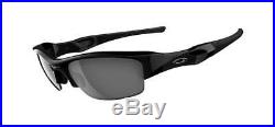 Oakley FLAK JACKET JET Black Frame Sunglasses with Black Iridiumium Lens -03-881