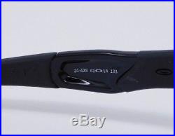 Oakley FLAK JACKET XLJ Sunglasses 24-428 Polished Black with Prizm Golf lenses