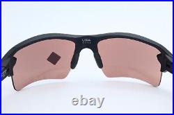 Oakley FlAK 2.0 OO9188-9059 Matte Black Sunglasses Wrap Prizm Dark Golf Lenses