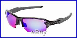 Oakley Flak 2.0 OO9271-05-61 Men's Polished Black/Prizm Golf Sunglasses
